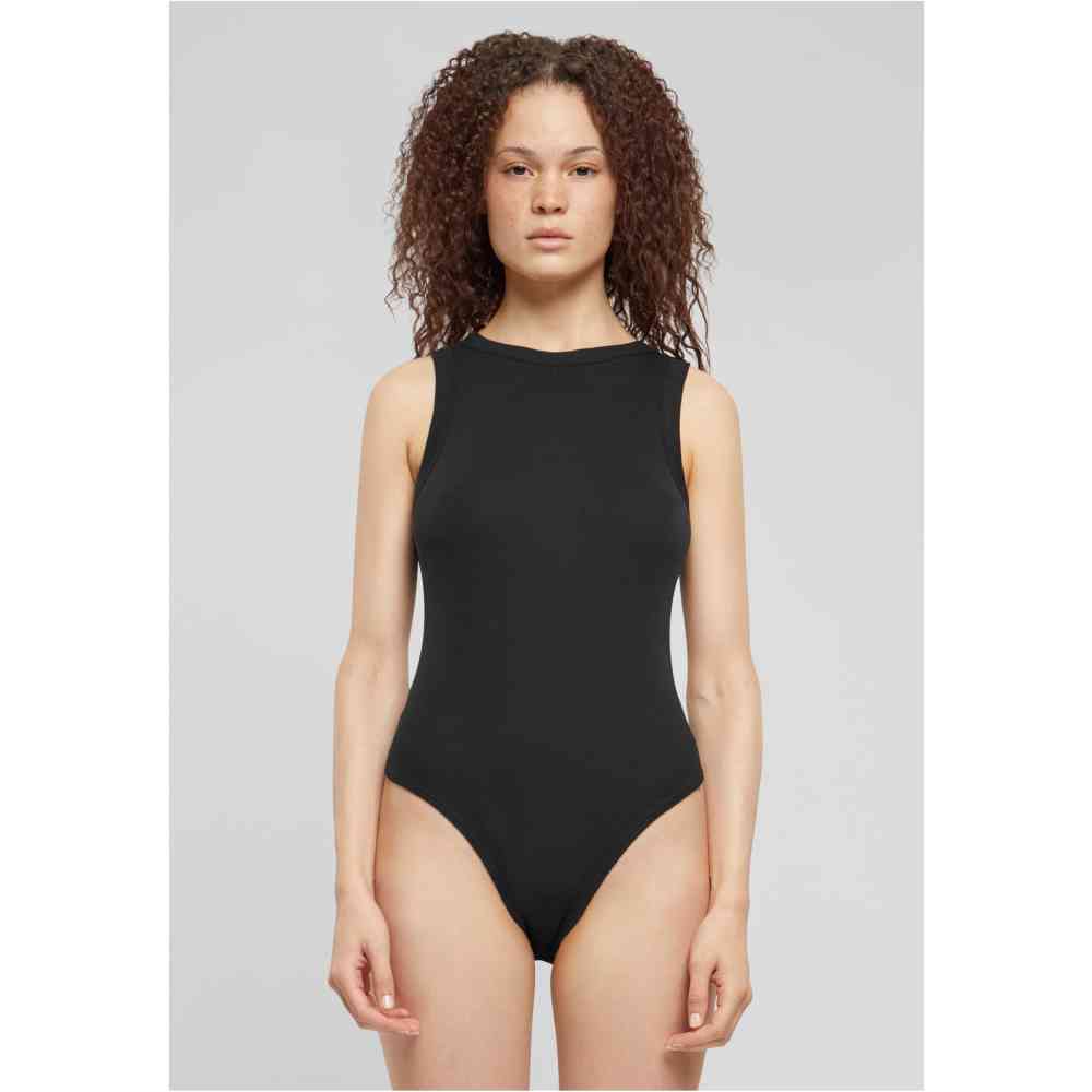 Urban Classics - Rib Tank Bodysuit - Noir
